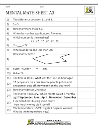 The fast and fun way to learn subjects taught at school. 2nd Grade Mental Math Worksheets