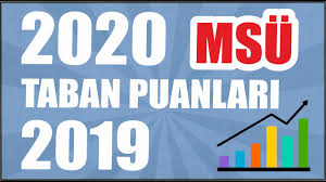 İşte binlerce öğrencinin merakla beklediği msü sınavı ile ilgili. Msu Taban Puan Karsilastirmasi 2019 2020 Youtube