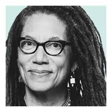 Moss art piece with winking girl