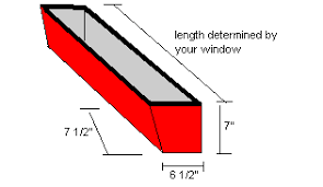 1x10 pvc front and back pieces: Handymanwire Building Window Boxes