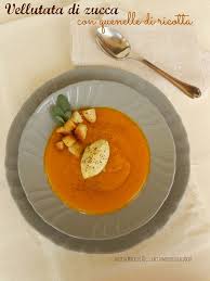 Check spelling or type a new query. Vellutata Di Zucca E Patate Con Quenelle Di Ricotta Gratinate Facciamo Che Ero La Cuoca