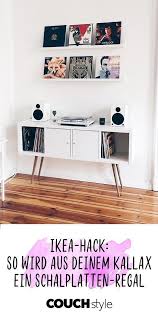 Vinyl Love Ikea Hack So Wird Aus Deinem Kallax Regal Eine Coole Aufbewahrungsmoglichkeit Fur Schallplatten Und Deinen Plattenspi Ikea Diy Kallax Regal Kallax