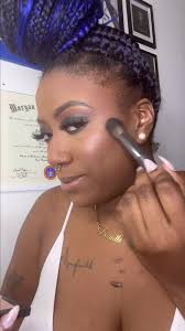 Who doesn’t love a sultry Smokey eye!? ⬇️PRODUCTS USED⬇️ @maccosmetics  yellow prep & prime , yellow strobe cream, Pro Longwear nourishing  waterproof foundation (NC50) @makeuprevolution gel eyeliner as ...