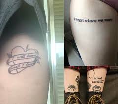 He is one of the nicest guys around and will make your tattoo experience unforgettable. Ben Tattoos Does Anyone Else Have Some I D Love To See Some I Have A Few Of My Favourite Lyrics From Each Album So Far Benhoward