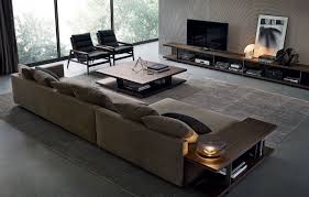 Canape D Angle Contemporain En Cuir En Tissu Bristol Poliform Videos Agencement Salon Canape Angle Deco Salon