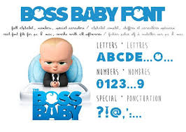 Boss Baby Hacer Otf Ttf Instantanea Descargar E Instalar Fuente Script Baby Boss Ttf Archivo Para Descargar E Instalar Inmediatamente Boss Baby Baby Birthday Baby Birthday Party