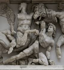 Triton's interest in the mortal world is similar to princess ariel 's fascination of the human world in the little mermaid. Faces Of Ancient Europe On Twitter The Sea God Triton Son Of Poseidon With His Mother Amphitrite Fights Against The Giants West Frieze Of The Northern Projecting Hall Of The Pergamon Altar