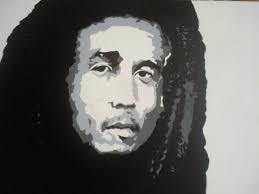 Bob Marley Painting by Davey Brown