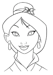 Princesas Disney Para Colorear Mulan