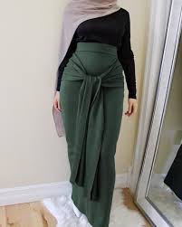 Women Belt Skirt Long Jumpsuit Muslim Bottoms Bandage Pencil Skirts Islamic Lace Up Bodycon Ab In 2020 Muslim Fashion Outfits Modest Fashion Hijab Belted Skirt Outfits
