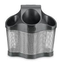 Polder Bth 7050 95 Style Station Hair Care Storage Black Hair Appliances Hair Dryer Holder Hair Dryer Storage
