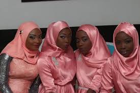 Résultat de recherche d'images pour "hijab weegind NIgéria"