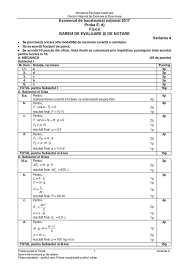 Vineri, absolvenţii de liceu susţin ultima probă din cadrul examenului de bacalaureat 2017: Bacalaureat 2017 Subiectele Si Baremul De Corectare La FizicÄ Europa Fm