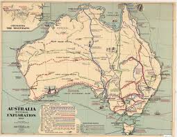 Eastern end of the tropic of capricorn 7885 km. Old Maps Of Australia Vivid Maps