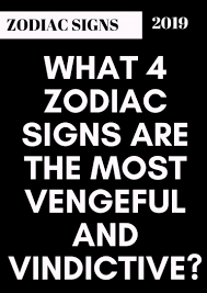 4 Zodiac Signs Zodiac Signs Vindictive Sagittarius Facts
