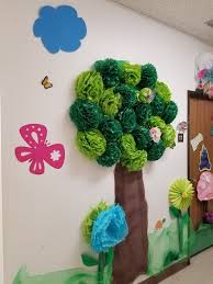 Save pin it see more images. Wall Tree Paper Tree Classroom Tissue Paper Trees Tree Wall Decor