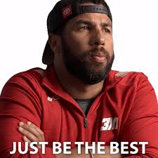Just Be The Best At Everything Bubba Wallace Sticker