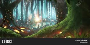 Illustration Fantasy Image Photo Free Trial Bigstock Camping with cats dark cave cave entrance 3d art drawing beautiful nature scenes forest scenery stone landscaping stone walkway fantasy drawings. illustration fantasy image photo