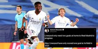 Alisson, arnold, phillips, ozan kabak, robertson, fabinho, thiago, wijnaldum, mane, salah, jota. Twitter Reacts As Real Madrid Destroy Liverpool 3 1