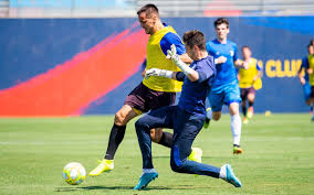 The second squad, barcelona b were searching for a striker for the second half of the season. Fc Barcelona B Rey Manaj Forcabarcab Facebook