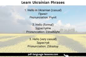 The ultimate ukrainian language phrase book for ukrainian beginners (ukrainian, learn ukrainian, ukrainian language) by project fluency. Ukrainian Greetings 18 Ways To Greet Others
