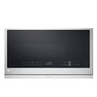 2.1 cu. ft. Wi-Fi Enabled OTR Microwave Oven with ExtendaVent 2.0, EasyClean in Stainless Steel MVEL2137F LG