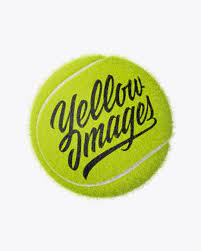 Download Tennis Ball Mockup In Object Mockups On Yellow Images Object Mockups