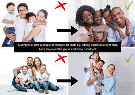 Please No More Jeans And White T Shirts For Photos This Bad Trend Was Meant To Die In The 80 S Family Photoshoot Photoshoot Family Photo Sessions