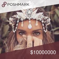 F O L L O W G A M E Mermaid Crown Hair Accessories Headpiece