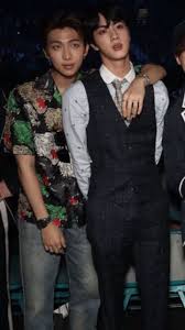 Back on august 19, bts members jin and rm greeted fans in a 'v live' broadcast, where they played with some new 'bt21' toys. Namjoon And His Wife Jin Namjin Bts Jin Bts