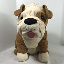 Black And White Bulldog Stuffed Animal Toy Factory 20 Plush Bulldog Stuffed Animal Large Bulldog Animals Dog Toys