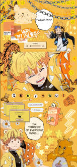 39 8k views wall paper wallpaper gaming refractart wall paper wallpaper anime anime wallpaper zenitsu agatsuma wallpaper for free download in different resolution hd widescreen 4k 5k 8k ultra hd. Zenitsu Orange Wallpaper Reblog Like If Used