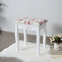 Panel dressing table with 12 led lights half mirror, with mirror, with stool, dressing table, bedroom small dressing table, 80 x40 x 140cm style 2, white us plug by latitude run® from $314.99 $389.99 Dressing Stool Wayfair