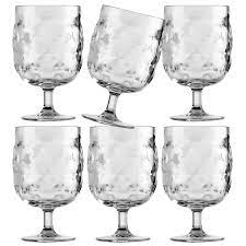 Check spelling or type a new query. Wine Glass Set 6 Pieces Unbreakable Harmony Moon Ice Marine Busi