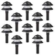 Set Of 10 Malibu Pagode 2 Tier Landscape Lights Ml10401 10 By Intermatic 99 00 One Of The Most Popular Ma Plastic Lights Landscape Lighting Walkway Lighting
