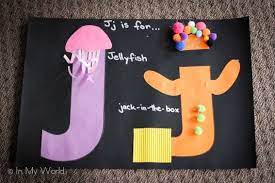 Teaching vocabulary to preschoolers is not just about giving the definitions and some examples, but about show a flashcard to the first student. Preschool Letter J In My World Preschool Letters Alphabet Letter Crafts Letter A Crafts