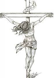 Pencil Drawings Of Jesus On The Cross Top Crow Pencil Drawings Images For Pinterest Tattoos Jpg 710 1024 Jesus Drawings Christian Drawings Jesus Art Drawing