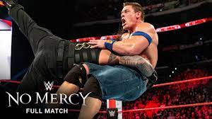 But the head of the table's celebration was cut short by none other than brock lesnar. Full Match Roman Reigns Vs John Cena Wwe No Mercy 2017 Youtube