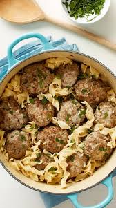 One Pot Swedish Meatballs With Egg Noodles Recipe Pasta Dishes Recipes Egg Noodles