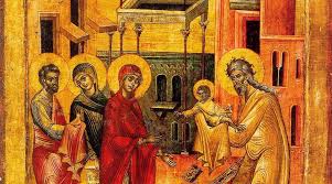 Δεσποτική εορτή της χριστιανοσύνης, σε ανάμνηση της έλευσης του μικρού χριστού από τους γονείς του στον ναό των ιεροσολύμων. 2iflie36djelym