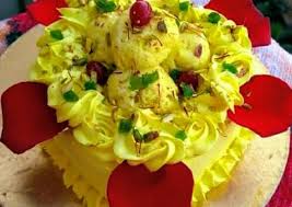 It is then topped with a homemade ricotta whipped frosting. Recipe Yummy Rasmalai Cake The Cake Boutique
