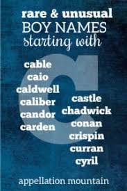 Baby boy names beginning with the letter m are some of our most popular baby names. Boy Names Starting With C Carter Conan Creed Laptrinhx News