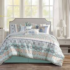 Maybe you would like to learn more about one of these? Wpm 7 Piece Southwestern Comforter Set Multicolor King Size Bed In Bag