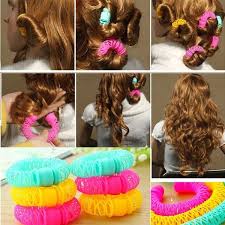 Hairdress Magic Bendy Hair Styling Roller Curler Spiral Curls Diy Tool 8 Pcs Beautifulspace Wish Ad 1 In 2020 Hair Donut Magic Hair Hair Accessories For Women