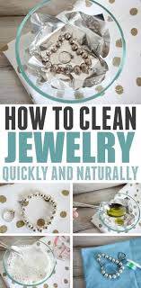 This Is The Best Quickest Way To Clean Jewelry Naturally It S Easy Works On Almost Any Type Of Je Cleaning Jewelry Diy Cleaning Products Jewelry Cleaner Diy