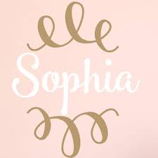 Alphabet Garden Designs Cute Swirls Personalized Name Wall Decal Wayfair In 2020 Name Wall Decals Wall Decals Personalized Wall Decals