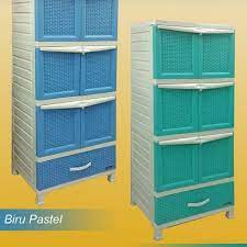 Biru merk matsuo kunci 1pcs susun 3 : Lemari Plastik Pakaian Napolly 4 Susun Shopee Indonesia