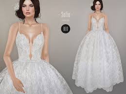 Beo Sofia Wedding Dress Sims 4 Wedding Dress Sims 4 Dresses Wedding Dresses