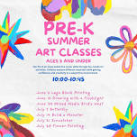 Pre-K Summer Art Classes