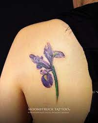 40 Mom Tattoos To Ink In Honor Of Mom Inked Weddings Iris Tattoo Iris Flower Tattoo Grandmother Tattoo
